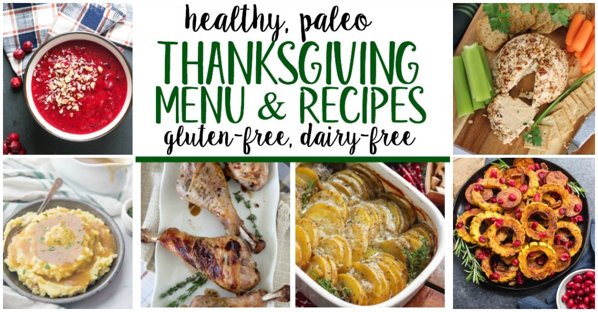 Complete Paleo Thanksgiving Menu: Healthy & Delicious Feast